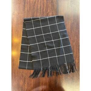 NEW SILVERSILK unisex premium cashmere scarf in black